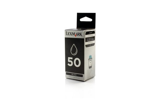 LexmarkCartridge No. 50 - black - original - ink cartridge