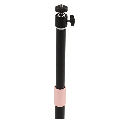 Image of Rotatable Camera Stabilizer with Telescopic Pole, Adjustable Floor Stand Kit for 1 /4in Screw Cameras Phones Projectors, Alloy Steel Base for Home Office Outdoor Use (Small Stabilizer 2KG Capacity)