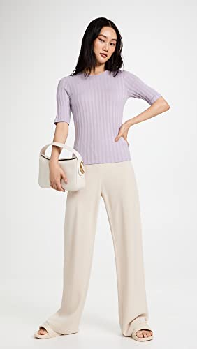 Image of Vince Women's Ribbed Elbow SLV Crew