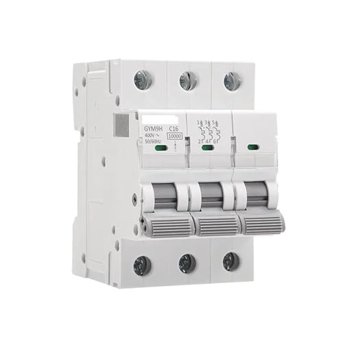 Disjoncteur miniature 3P 20A 10KA GYM9H pour rail DIN