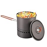 Estufa de Camping Portátil - Estufa Portátil de Acampada y Exteriores - Accesorios de Camping y Utensilios para Picnic,Para Senderismo Excursionismo Aire Libre Picnic Familia y Acampada