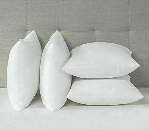JYMicrofiber Soft White Pillows16 x 24 Inches Or 40 x 60 cm Well-Filled Pillows for Sleeping(Set of 4)
