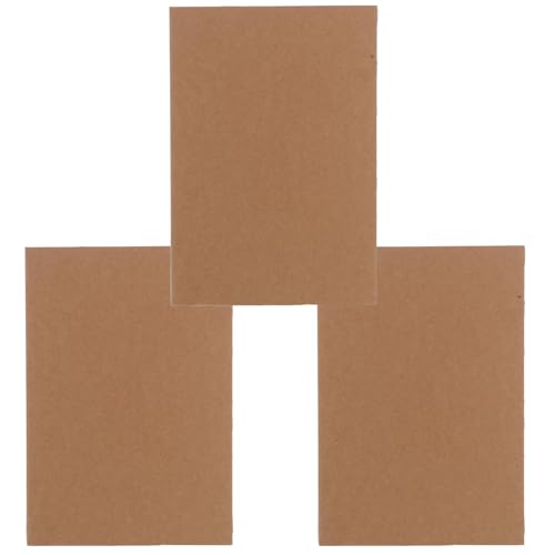 Carnet de croquis à couverture rigide IWOWHERO lot de 3 blocs de dessin vierges durables