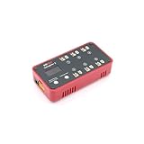 Chargeur de batterie Lipo 1S 6 ports 4,2 V 4,35 V BT2.0 PH2.0 pour chargeurs VIFLY WhoopStor v3 FPV Tinywhoop Mini drones (rouge) Chargeur de batterie Lipo 1S 6 ports 4,2 V 4,35 V BT2.0 PH2.0 pour chargeurs VIFLY WhoopStor v3 FPV Tinywhoop Mini drones (rouge)
