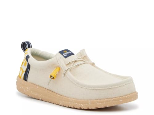 HEYDUDE Men's Wally-Corona Natural White Size 8 | Men's Shoes | Men Slip-on Loafers | Comfortable & Light-Weight2