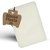 MastaPlasta Self-Adhesive Patch for Leather and Vinyl Repair, XL Plain, Ivory - 8 x 11 Inch