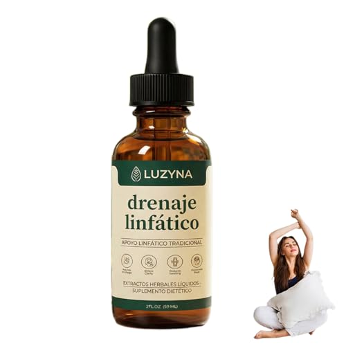Luzyna Drenaje Linfatico Gotas, 2026 Drena+ Linfatico Liquido, Naturales a Base de Hierbas (1 botella)