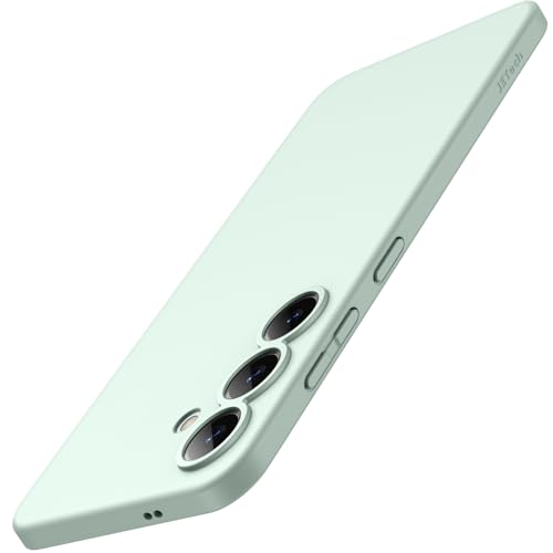Image of JETech Slim Cover Case for Samsung Galaxy S25 5G with Camera Lens Full Protection, Ultra-Thin Lightweight Matte Finish Minimalist Protective Phone Cover (Mint)