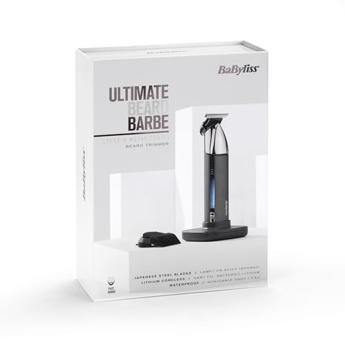 Tondeuse Barbe BaByliss T996E – Lames Acier Japonais 40mm, Autonomie 5h, Étanche - vue 6