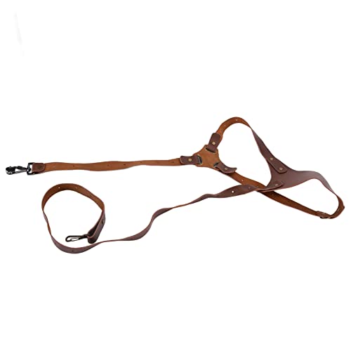 Alça Para Câmera, Alça De Ombro única Ajustável Para Câmera SLR Multifuncional Para Fotógrafos(marro