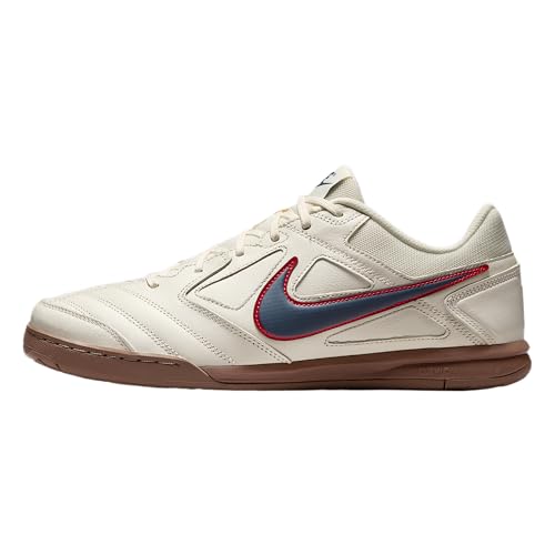 Nike Gato Men's Shoes (Pale Ivory/University Red/Gum Dark Brown/Thunder Blue)