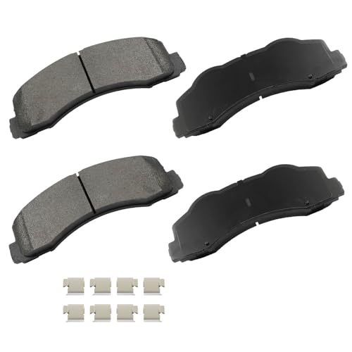 Image of cciyu D1770 Front Metal Disc Brake Pads Kit For Ford For Expedition 2010-2021,For Ford For F-150 2010-2020,For Lincoln For Navigator 2010-2021