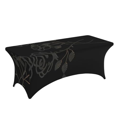 Nappe de table extensible 1.8m lavable pour banquet et mariage - 4