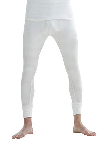 Eurotshirts Legging sous-vêtement thermique pour homme - Blanc - Blanc - Large