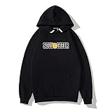 WJHYWDH New Soul Eater 2021 Anime Hoodies Casual Hooded Sweatshirt Unisex Clothing (Black,2X-Large)
