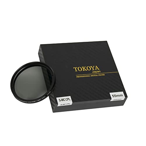 Image of Welborn 55MM Polarising Filter Circular Polarizing CPL - Great Optics, Multi-Coated, Enhanced Color & Contrast and Your Photography