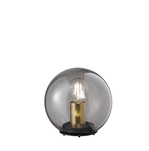 Fischer&Honsel Dini Tischleuchte, Glas, 40 W, schwarz Fischer&Honsel Dini Tischleuchte, Glas, 40 W, schwarz