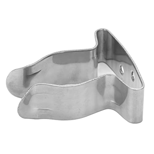 Morsetto a Molla Clip per Staffa di Supporto con Morsetti a Molla in Acciaio Inossidabile Morsetto a Molla Regolabile Per le Canoe Dell'yacht della Barca(2939S)