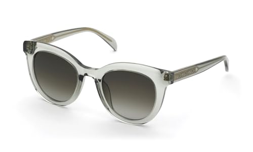 TOUS STOC38V Gafas, Shiny Grey/Green, 50 para Mujer