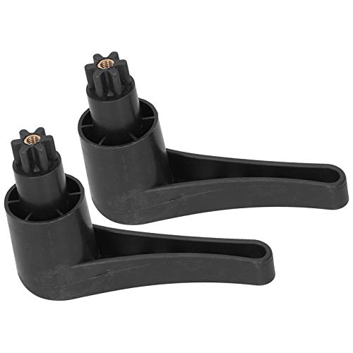 2pcs PVC Kayak Rudder Steering Control Handle Grip Replacement for Canoe Boats Accessories