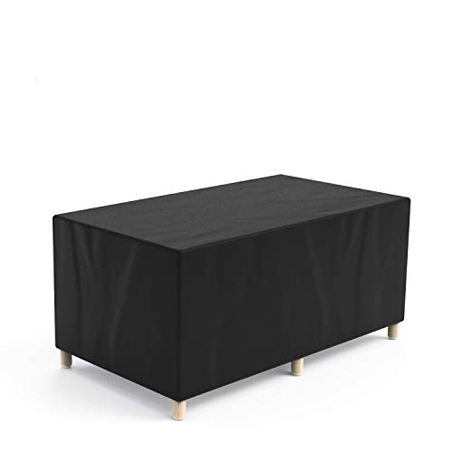 Govvay Cubierta de Muebles de Jard�n Funda Protectora para Muebles Impermeable Anti-UV 420D Oxford Protecci�n Exterior Muebles de Jard�n Sof�,Mesa,Silla Negro(170x94x70cm)