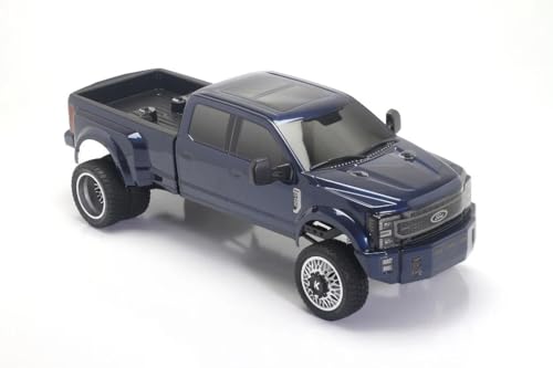 Image of Helidirect CEN Racing 1 /10 RC Crawler - F-450 SD KG1 Wheel Edition 4WD RTR Truck, All-Terrain, Water-Proof, Axial SCX10 for RC Hobbyists, Blue Galaxy
