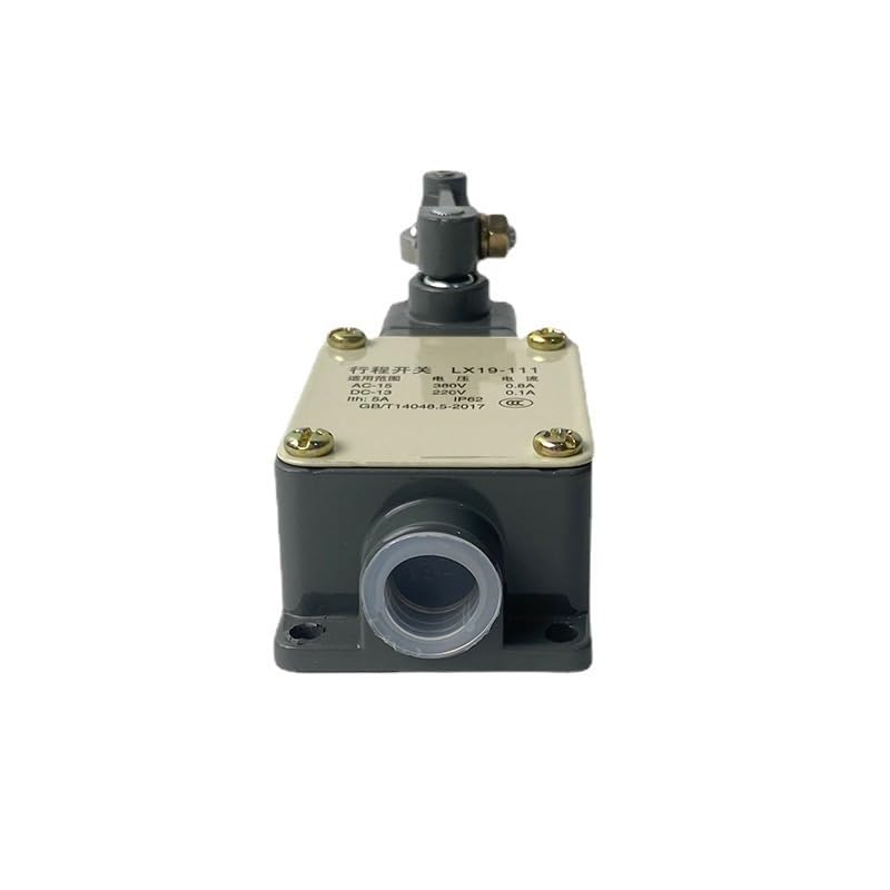 LX19-111 Stroke Rocker Limit Switch Self Return Reset Momentary 5A IP62 1Pcs(LX19-121)
