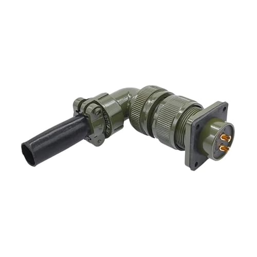 Conector circular 5015 MS3102 de especificación militar con socket de 18-10S