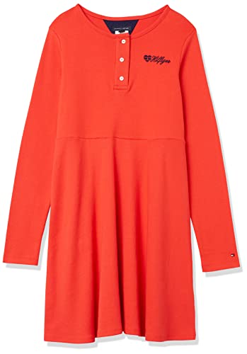 Tommy Hilfiger Girl's Adaptive T Shirt Dress With Magnetic Closure