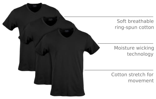 Image of Gildan Men's Cotton Stretch T-Shirts, Multipack