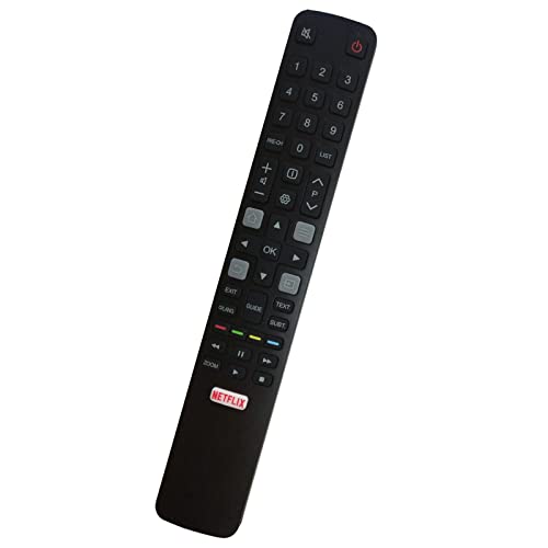 06-IRPT45-IRC802N Replacement Remote Control fit for TCL 4K Smart TV 32S510 U60P6026 65DP600 55DP600 50DP600 43DP600 65DP670 55DP670