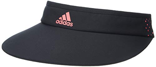 adidas Golf Wide Brim Perforated Visor, Black, OSF