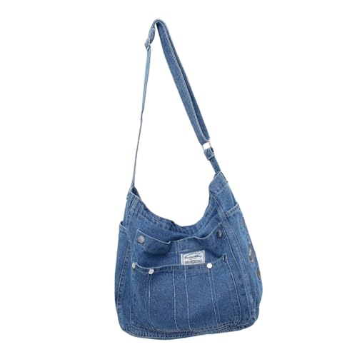Image of CLUB BOLLYWOOD Women Shoulder Bag Fashion Stylish Zipper Tote Bag for Travel Summer Outdoor Light Blue|Clothing, Shoes & Accessories | Womens Handbags & Bags| Womens Handbags & Bags