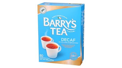 Barry's Tea Decaf 80 count Tea Bags (Pack of 1)