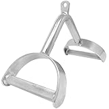 FITNESS MANIAC USA Double D Row Handle A-Shaped Wide Grip Cable Attachment for Seated Row and Curling Bar Exercises in Gym