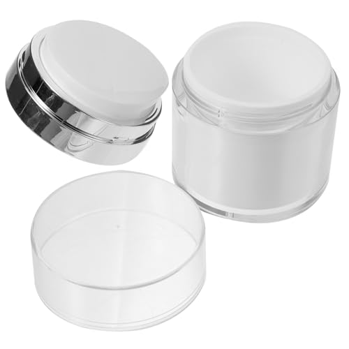 ARTSEWPLY Dispensador de Crema Airless Portátil Botella Cosmética Recargable para Viaje Diseño Ergonómico Resistente y Multipropósito