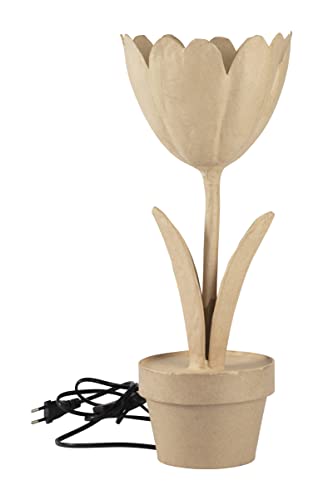 Lampe à personnaliser Décopatch HD077C en papier mâché 35cm