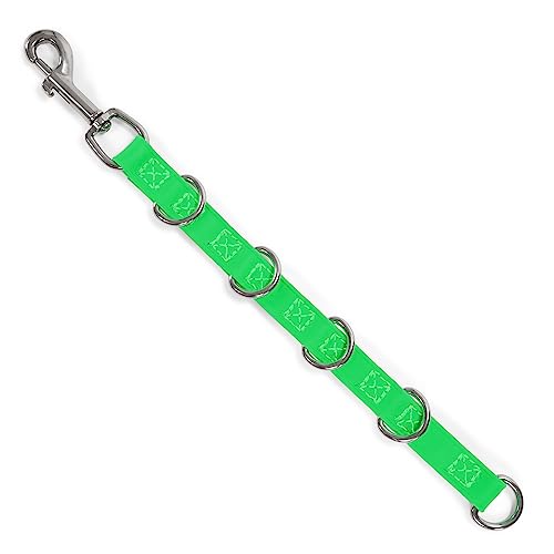 Jelly Pet Dog Grooming Loop Extender Strap for Grooming Table and Tub, Made with Rubber Waterproof Material, Extends Loops 13inches(Lime)