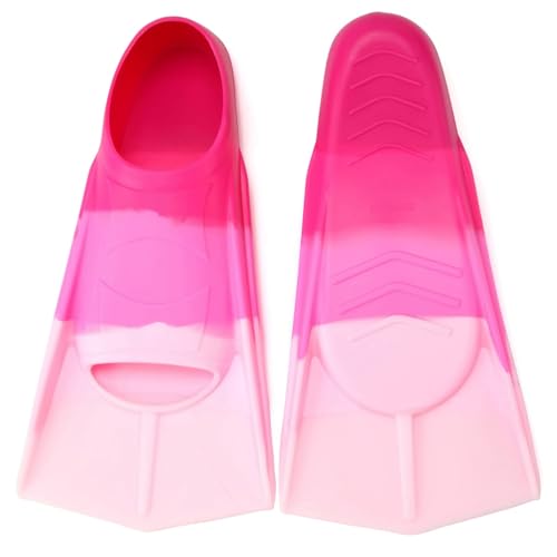 Image of Kids Swim Fins,Kids Flippers Youth Swimmer Fins Swimming Training Fins for Lap Swimming for Child Girls Boys 3XS