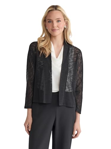 Kasper womens Dolman Sleeve Cardigan Sweater