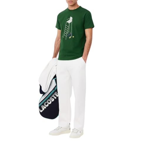 Lacoste Men's Sport Tennis Heritage Print T-Shirt4