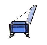 NAJMECHOY Glass Jewelry Box for Necklaces Bracelets Chains Bangles Accessories Organizer Decorative