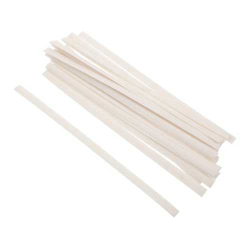 Cabilock 20pcs Car Bumper Welding Rods Kit Plastic Welder Repair Kit Wide Strips Adhesive Wire Mesh Flat Strips Pp Welding Rods for Auto Repair