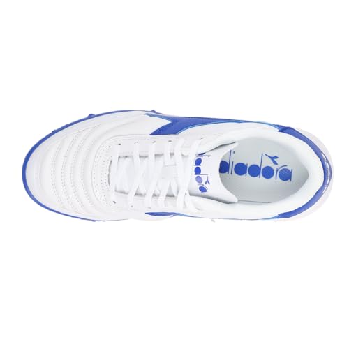 Image of Diadora Mens Calcetto Ii Lightweight Turf Soccer Cleats - White - Size 6 M
