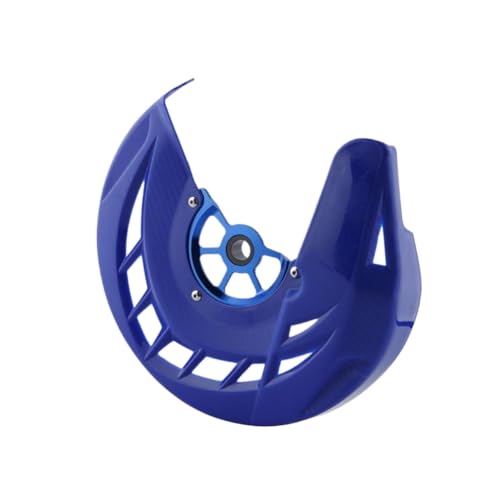 Couvercle de protection de disque de frein moto avant anti-choc bleu 20mm