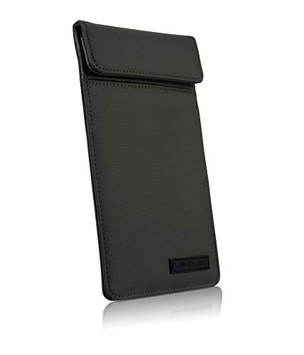 80% Off Discount Silent Pocket Faraday Bag Smartphone Sleeve - Leather or Waterproof Nylon - Signal Blocking Device Shielding for iPhone, Samsung Galaxy, most phones for Travel, Privacy, Anti-Hacking - Multiple Colors
