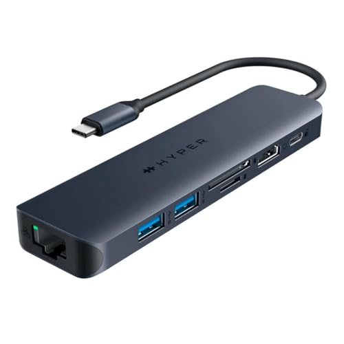 Dockingstation Targus HD4003GL HyperDrive Gen2 bleu hub USB Type-C multi-ports PC