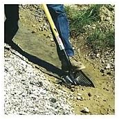 Toolite Round Point Shovel Perforated Blade With 48in Fiberglass Handle
