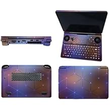 for GPD Win Mini 2025 Handheld Game Console Protective Film, WUNIAK Frosted Protective Film Sticker, Scratch-Resistant and wear-Resistant, can be Pasted Repeatedly, Starry Sky