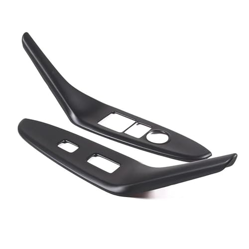 Bouton de levage de verre de voiture ABS interrupteur à bascule noir mat MX-5